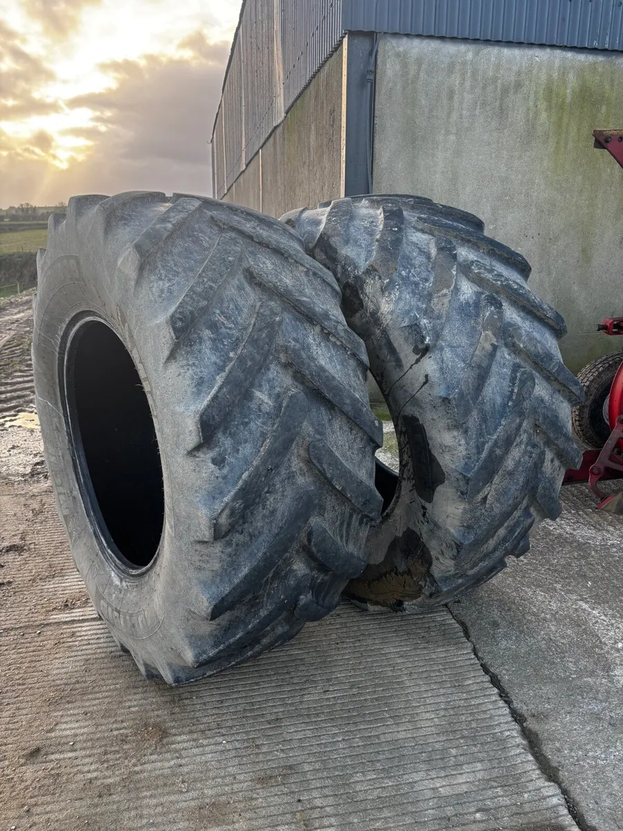 2 Michelin Tractor tyres - Image 4