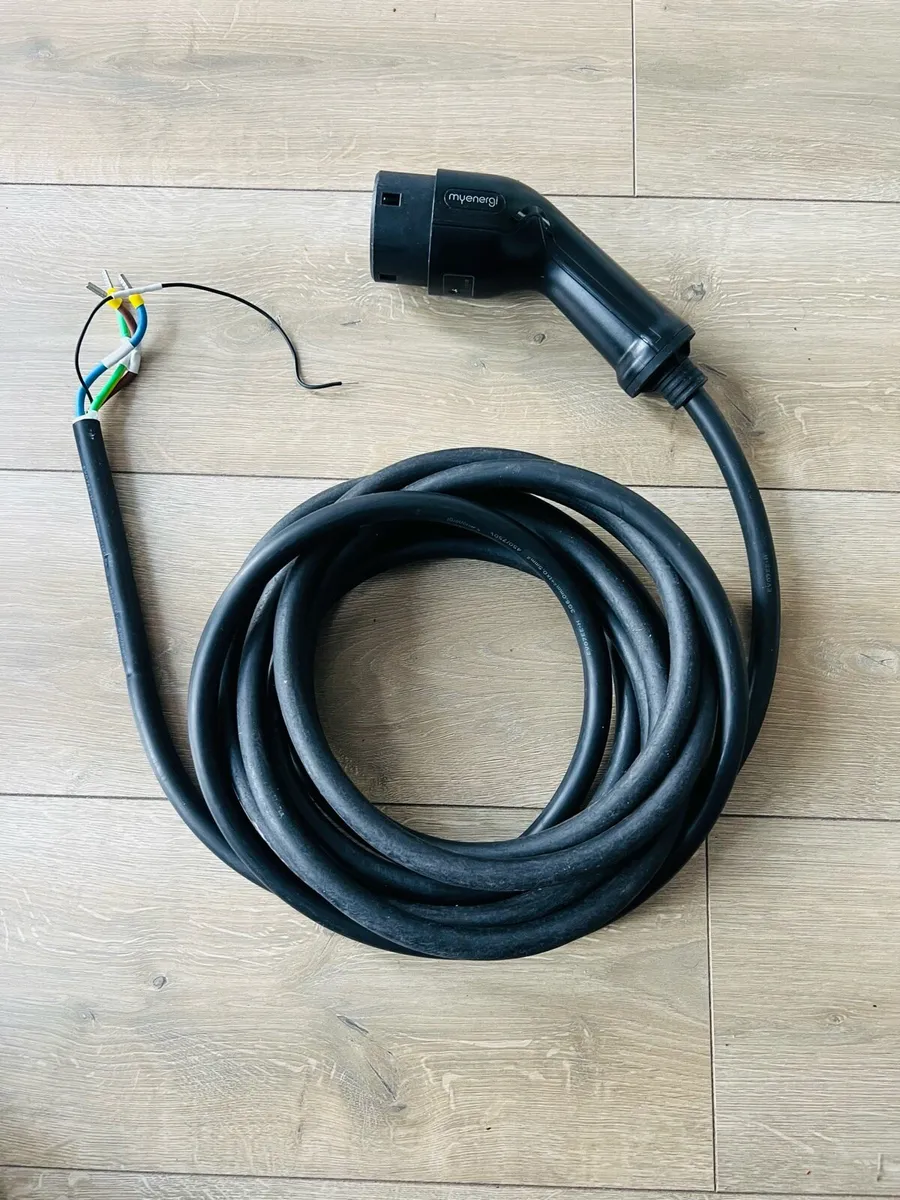 Zappi type 2 tethered charging cable original - Image 1