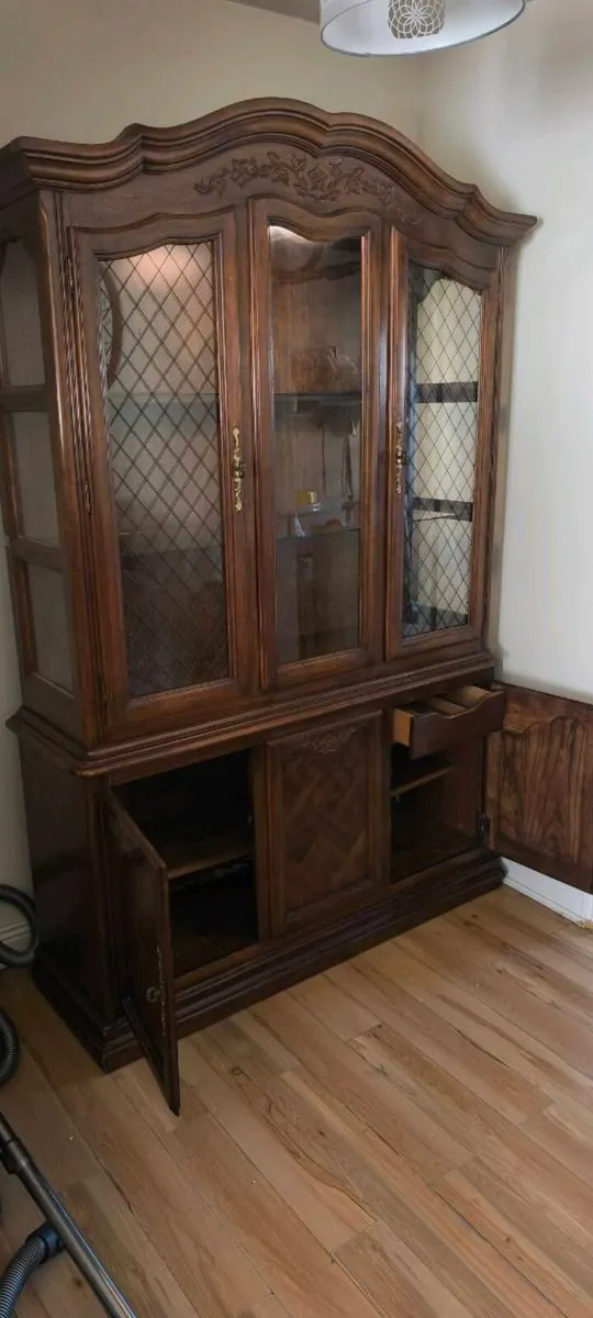 antique alcohol cabinet - Image 1