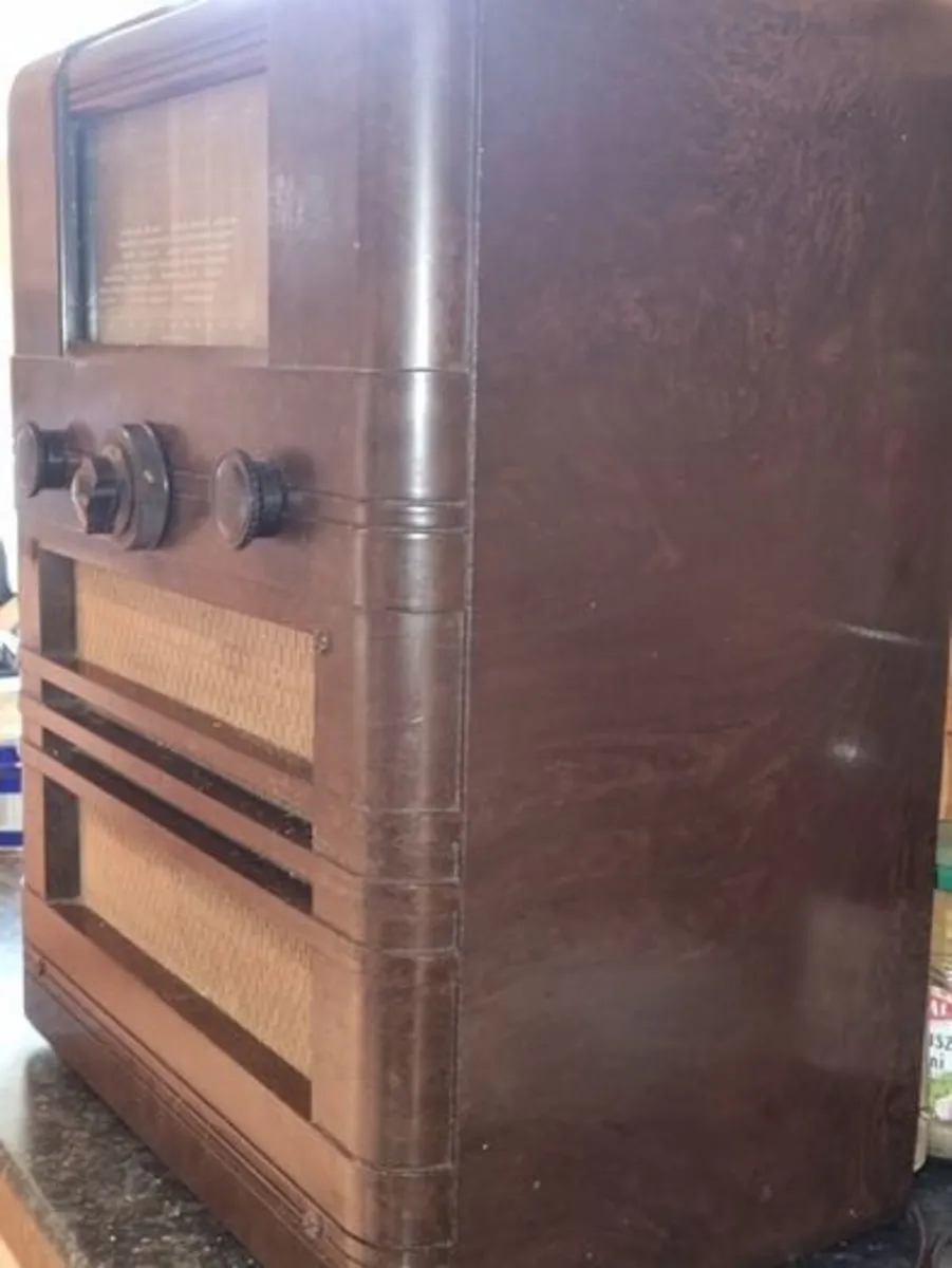 Vintage Cossor 77B Bakelite radio - 1940 - Image 4