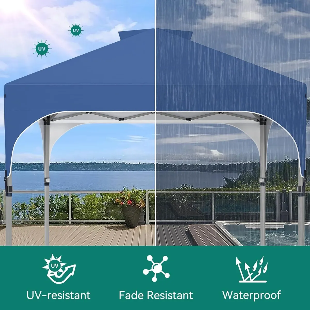 2.5x2.5M Pop Up Gazebo - Brand New in Box - Image 4