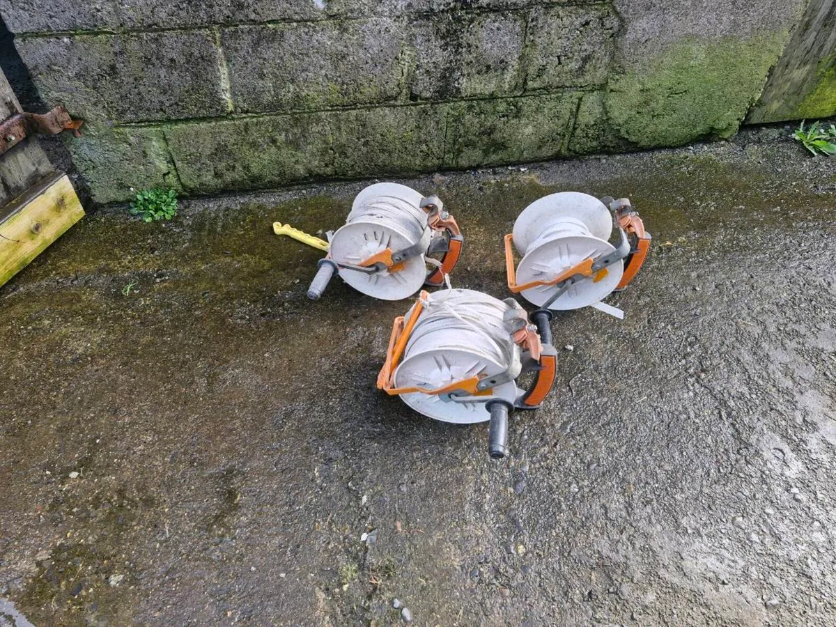 Gallagher geared reels, jfc calf feeders,pto - Image 1