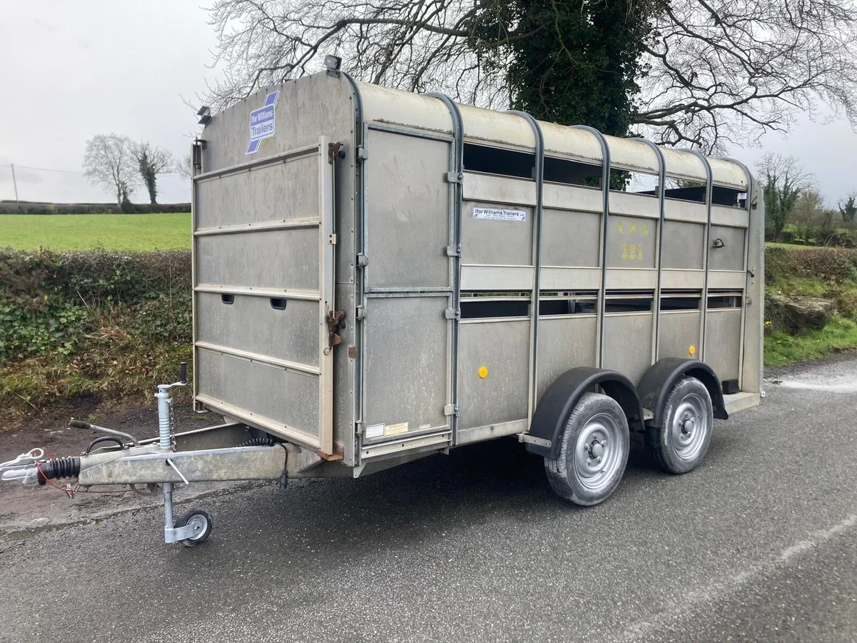Ifor Williams TA510 12ft Cattle Trailer - Image 1