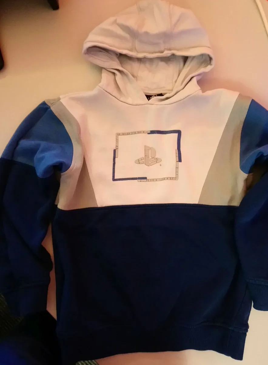 Original PLAYSTATION tracksuit jumper pants 8-10Y - Image 1