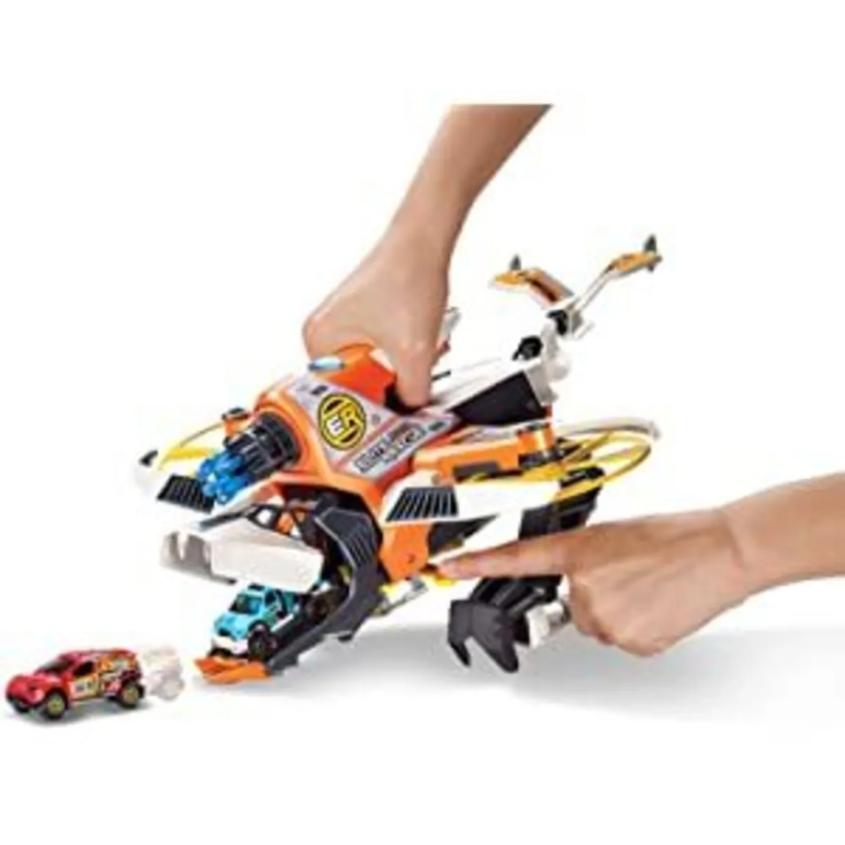 Matchbox strike rescue chopper helicopter dart car - Image 4