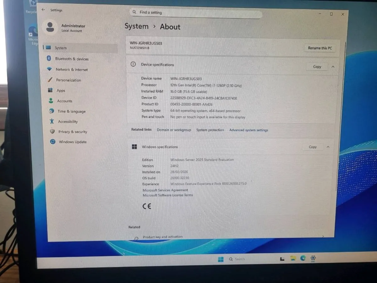 ASUS 2025 NUC 12 Pro Kit Mini Desktop 12-Core Core - Image 3