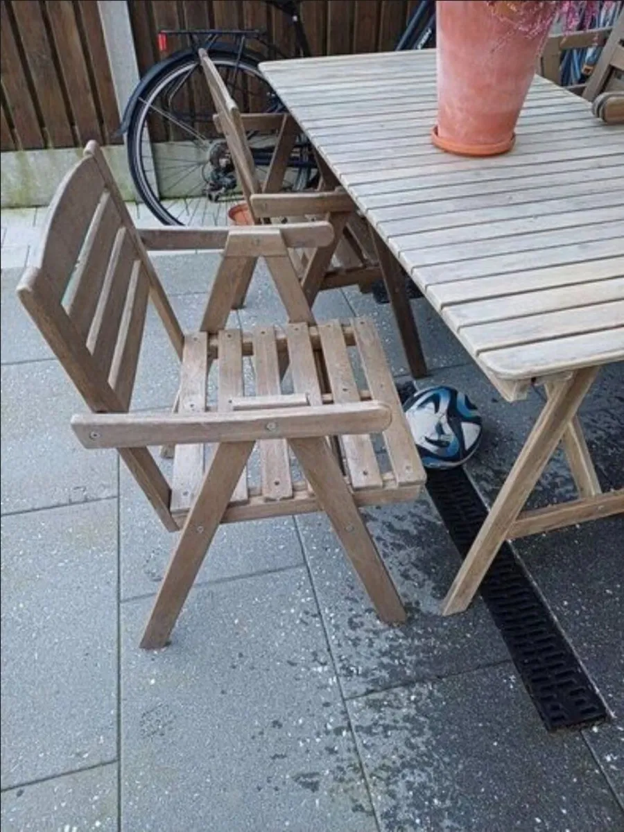 Garden dining set - Image 2