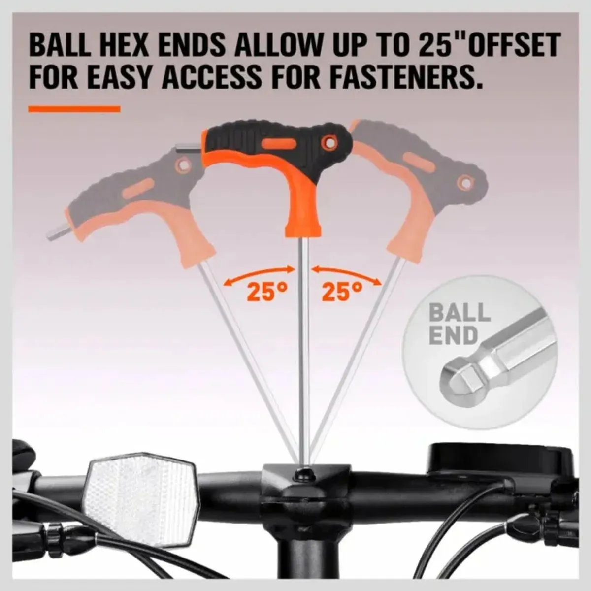 T-Handle Wrench Set 16pce - Image 2