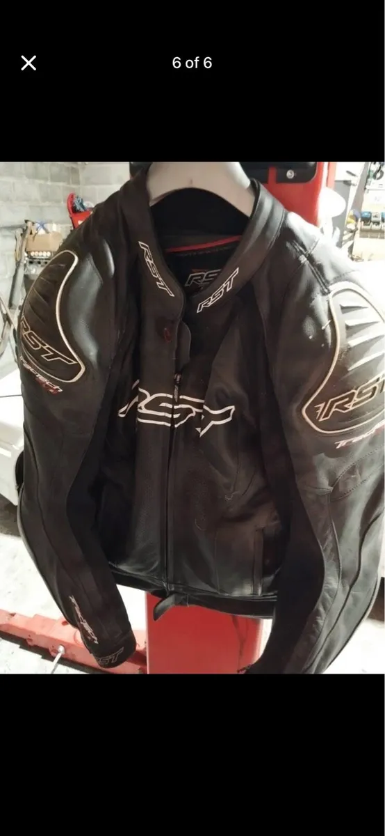 Rst tractec evo leather jacket size 46 - Image 1