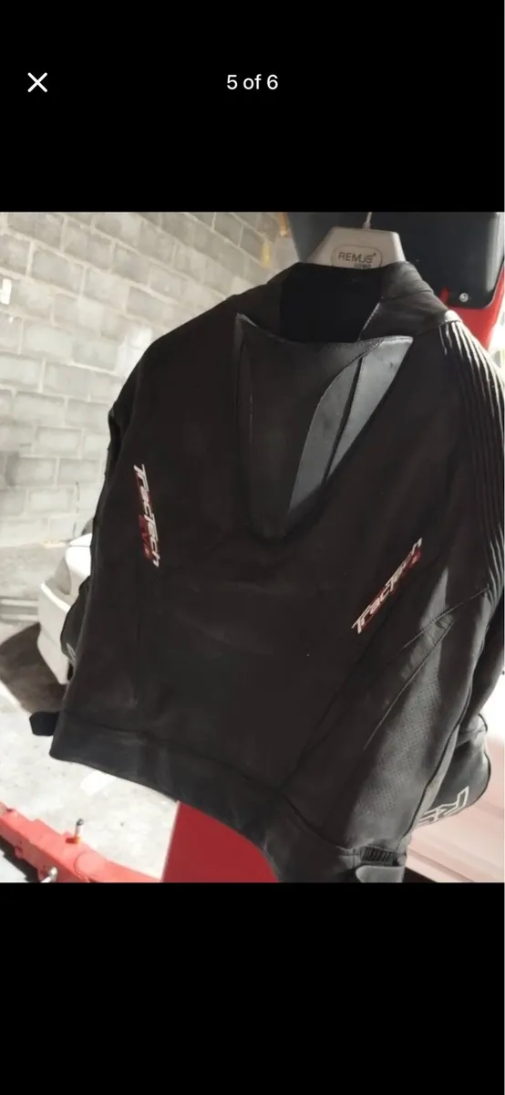 Rst tractec evo leather jacket size 46 - Image 2