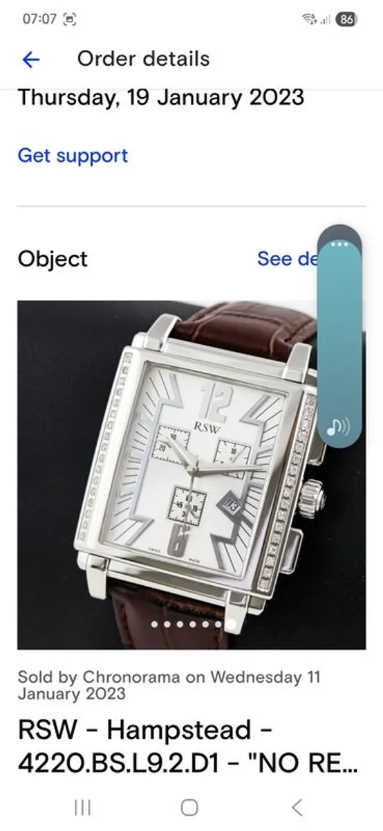 Rsw Hamstead Mans Watch - Image 1