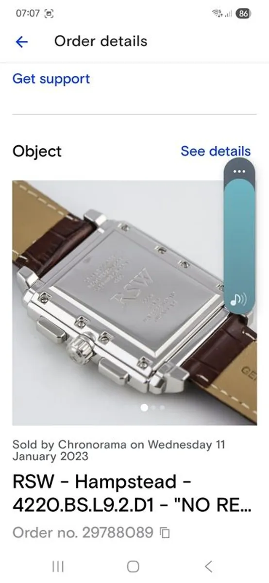 Rsw Hamstead Mans Watch - Image 3