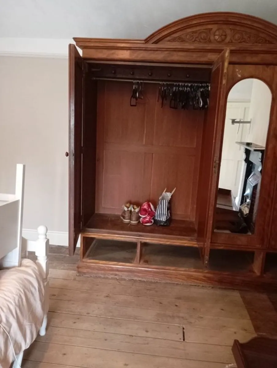 Antique Mahongy Wardrobe - Image 2