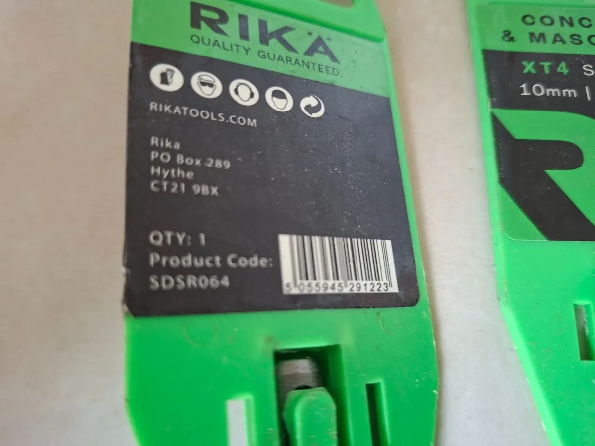 Rika Concrete + Masonry Drill Bits - Image 2