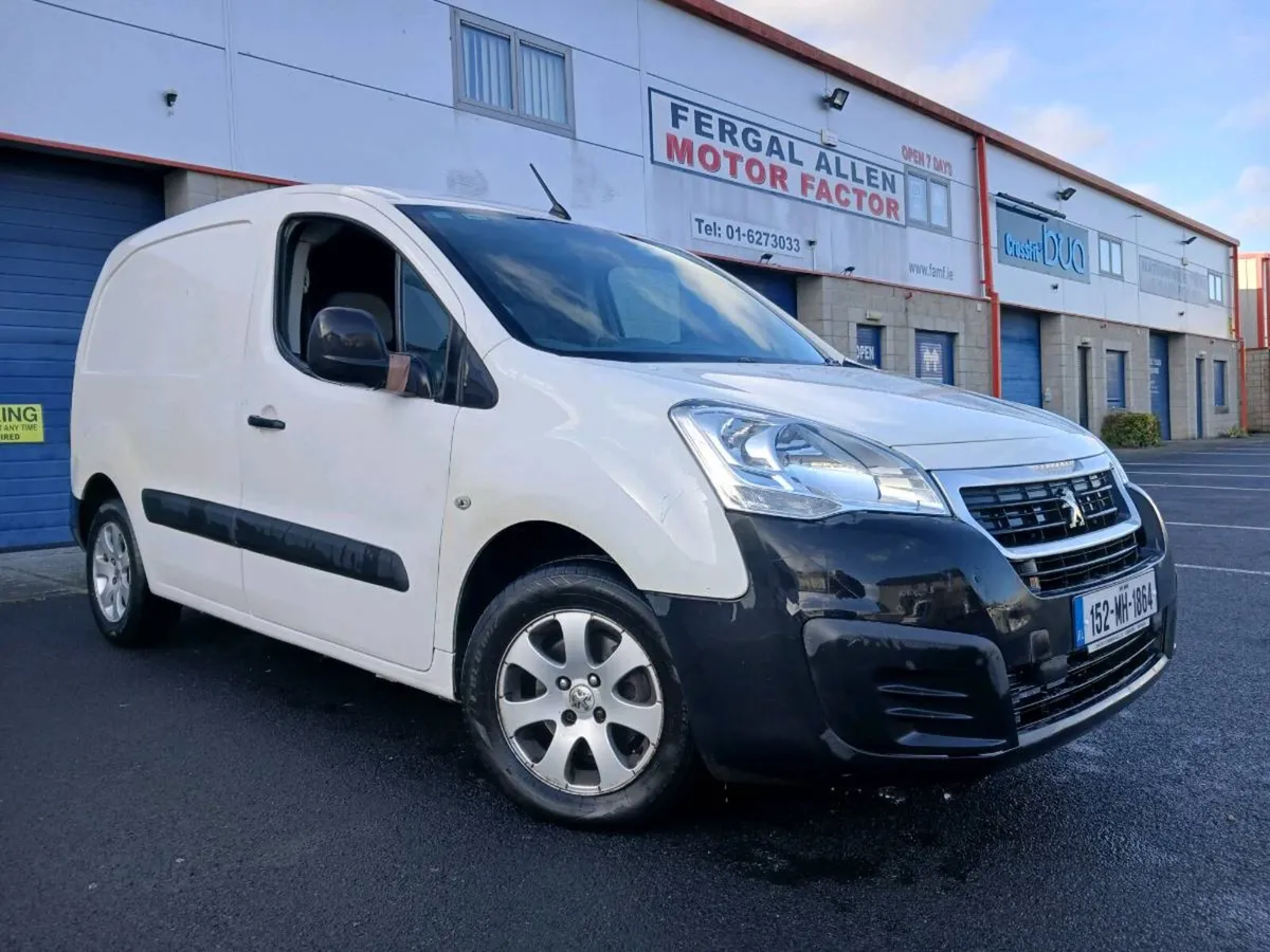 2015 Peugeot Partner 3 Seater 1.6 Diesel Van No Va - Image 1
