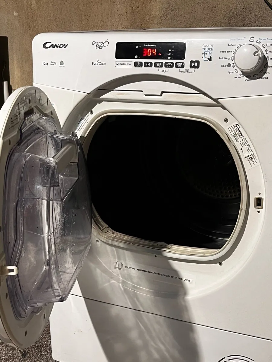 Candy Condenser Tumble Dryer – 10kg (Large Drum) - Image 2
