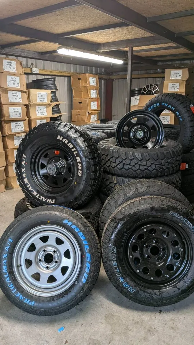 All terrain and Mud tyres/modular wheels - Image 1