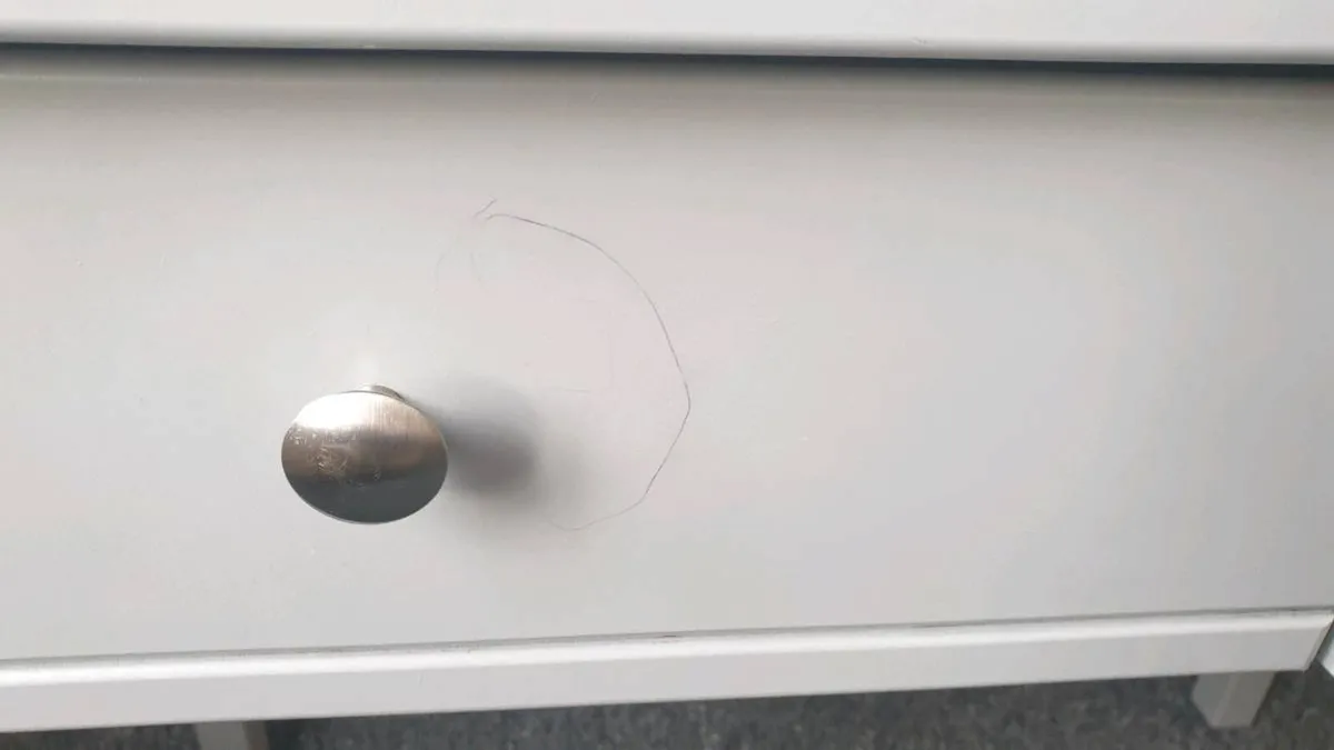 Desk with two drawers - Image 4