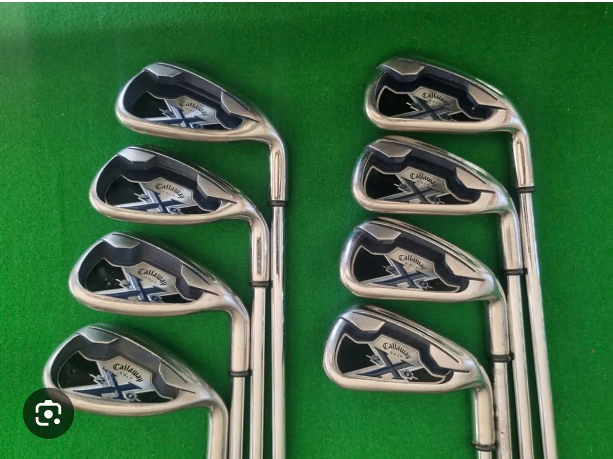 Callaway X-20 Full Iron Set 4-SW - Image 4