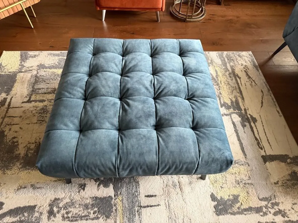 2 Sofas and Foot stool - Image 2