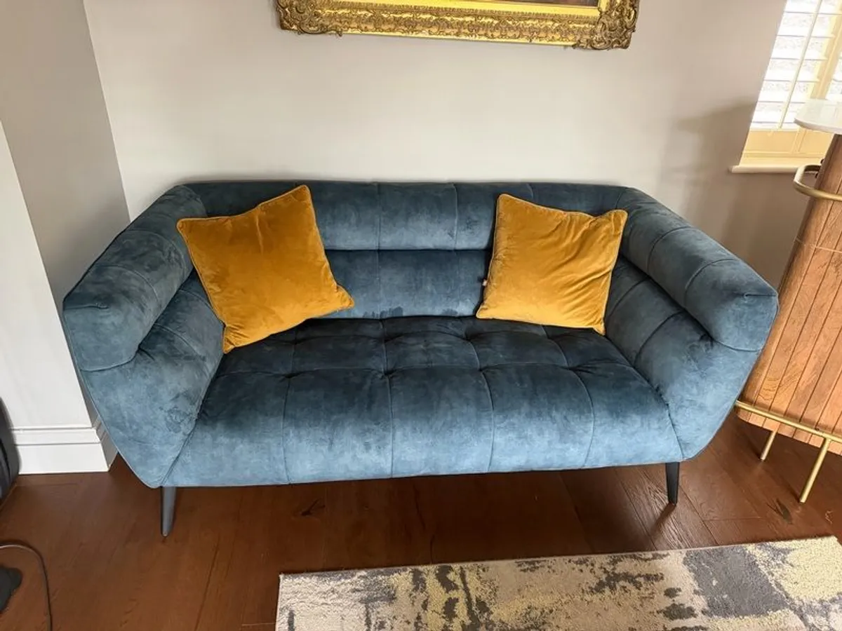 2 Sofas and Foot stool - Image 3