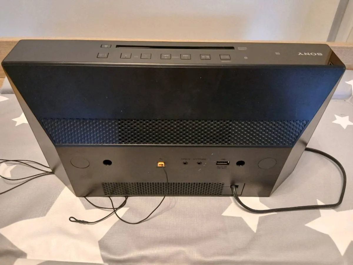 Sony CMT-X3CD Bluetooth NFC FM Radio Compact Black - Image 4