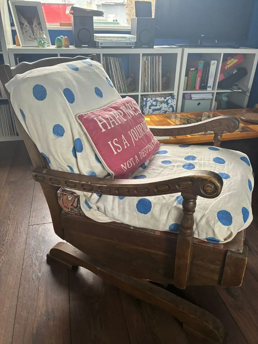 Antique rocking chair - Image 4