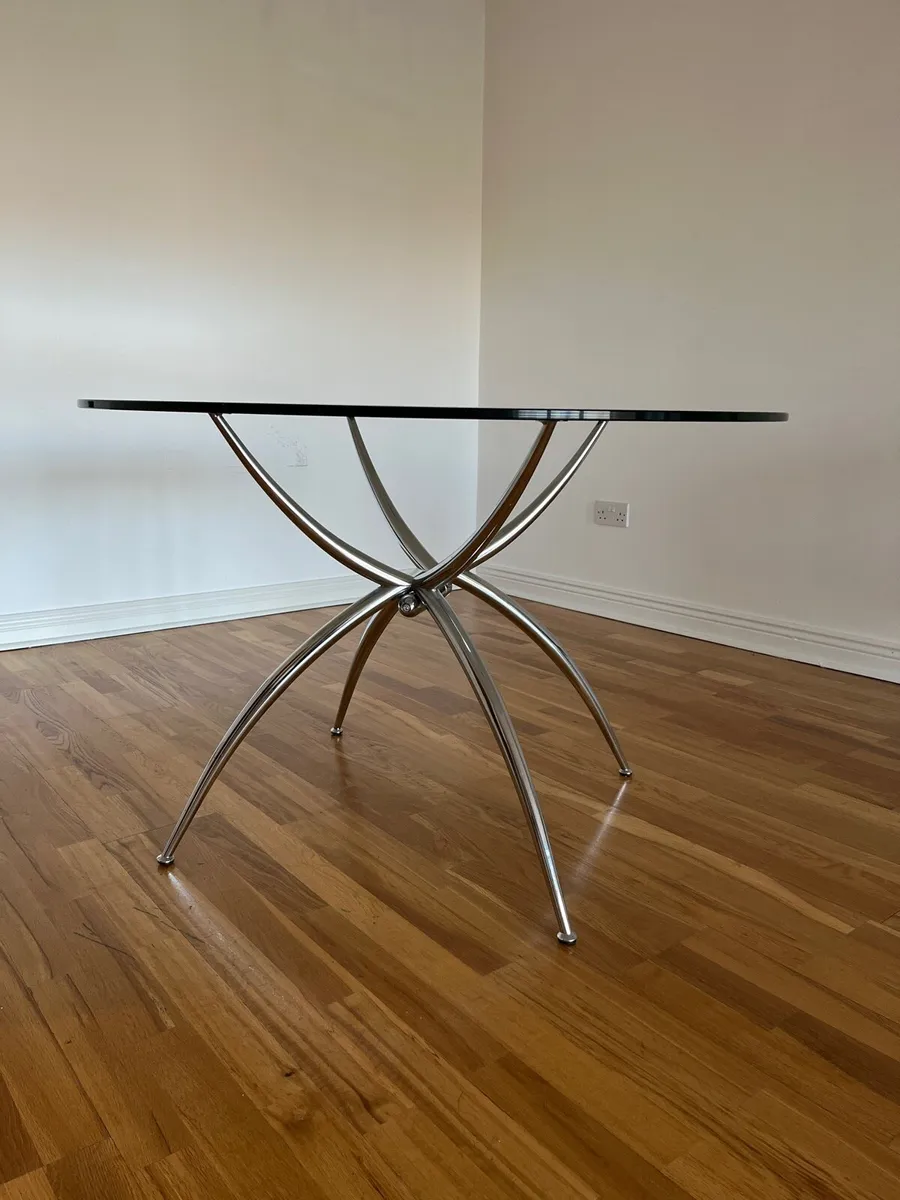 Glass Kitchen/Dinning Table - Image 2