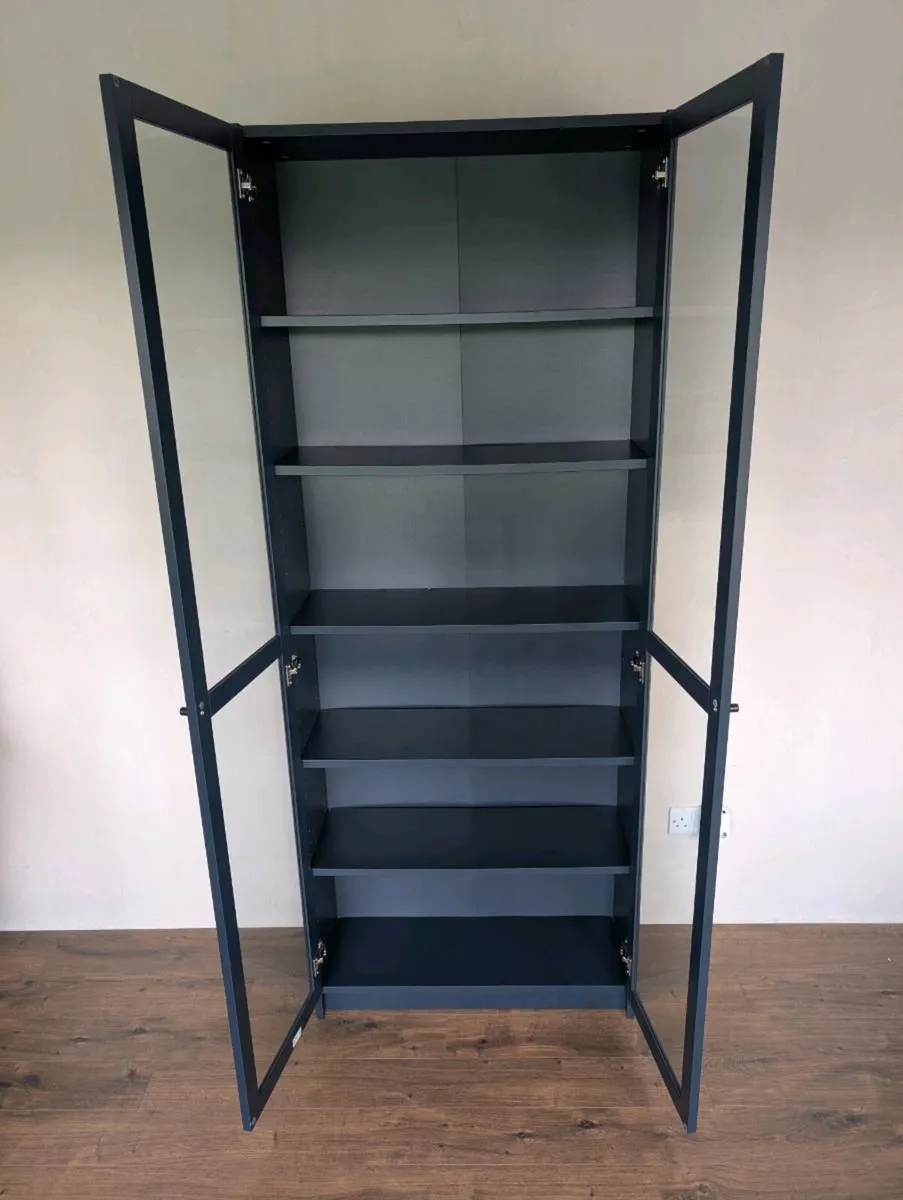 IKEA Billy Bookcase with doors - Image 3