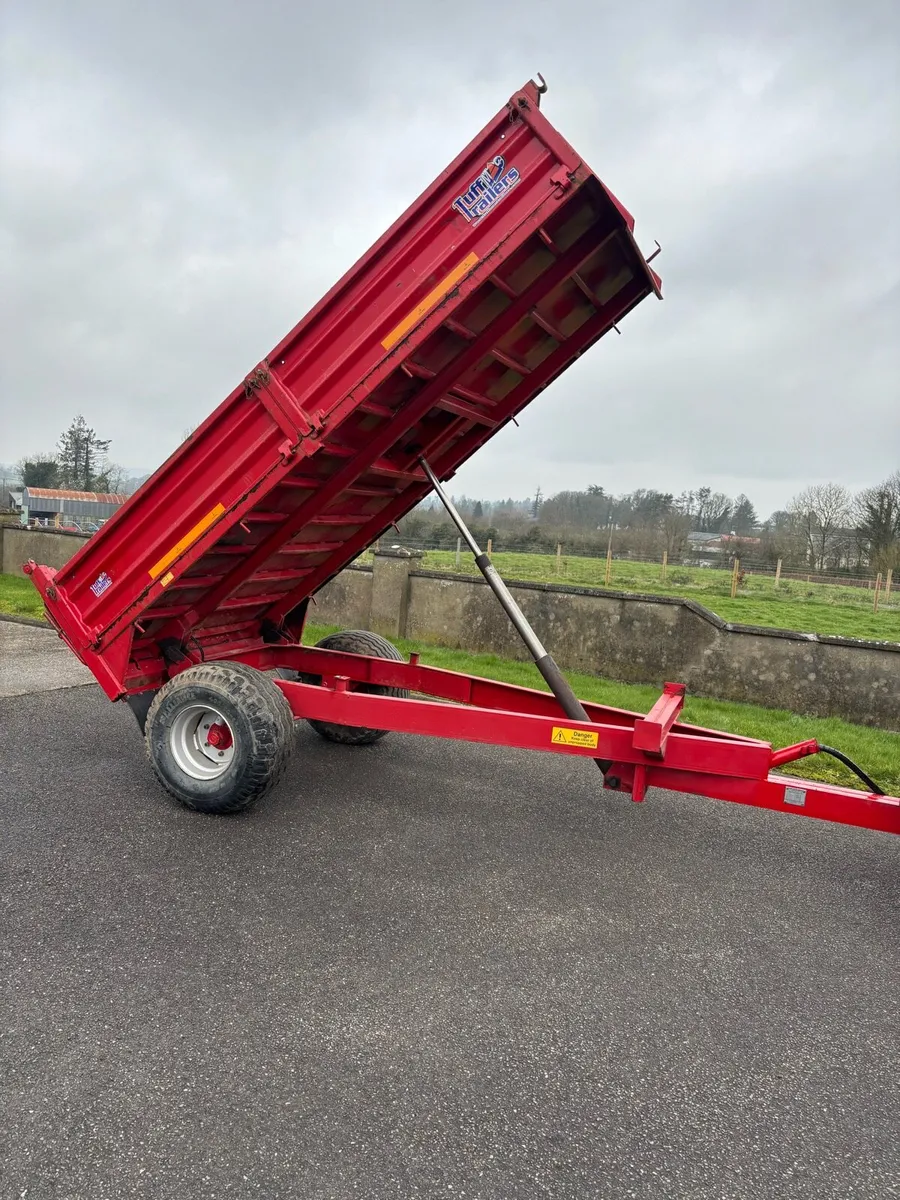 2019 Tuff Mac steel tipping trailer 12 x 7 - Image 2