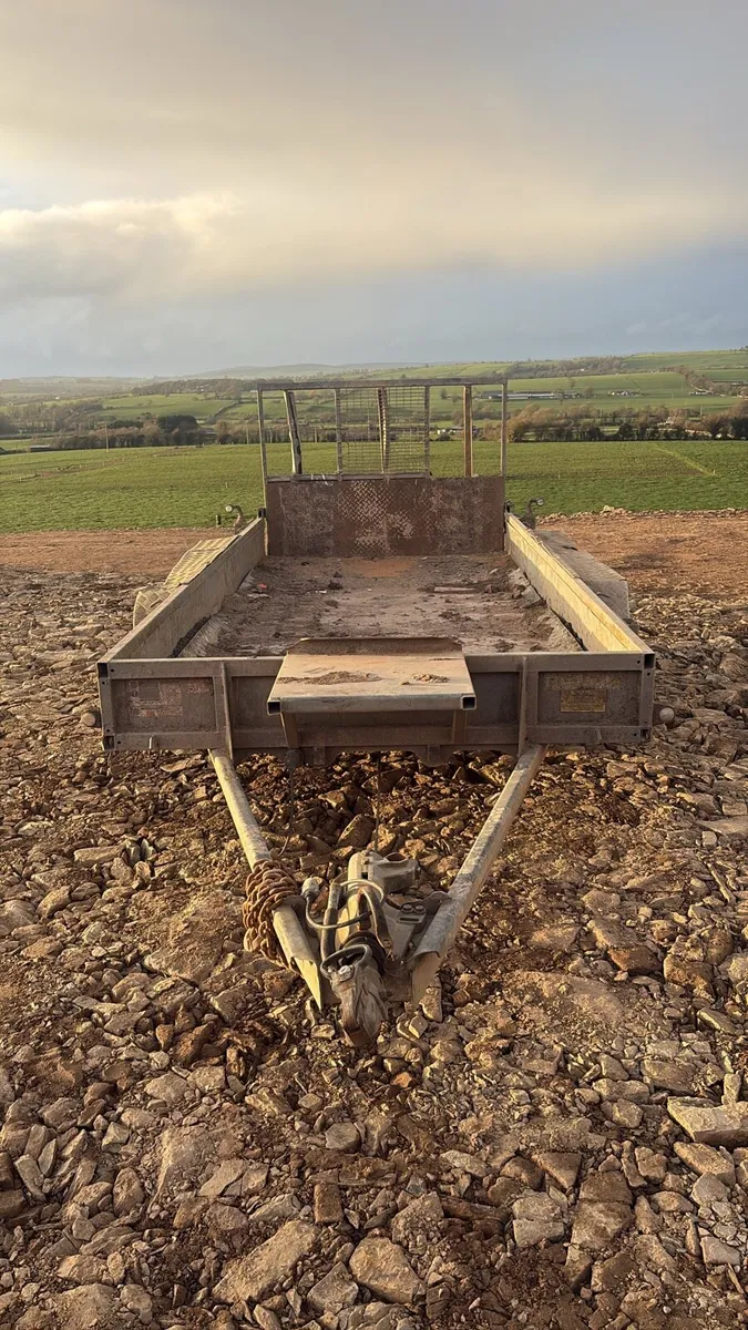 Ifor Williams plant trailor - Image 3