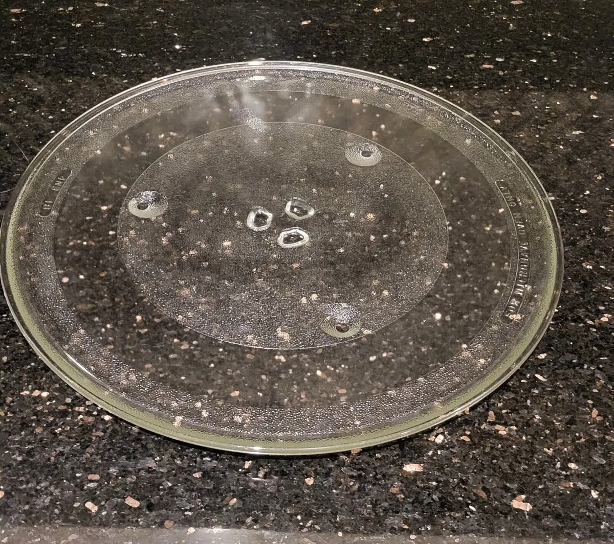 34cm Microwave glass plate.