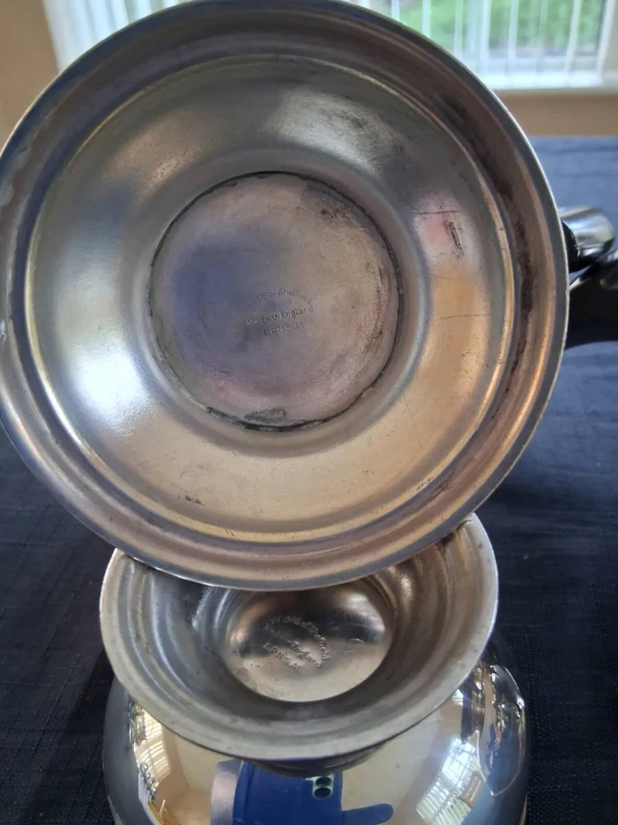 Viners Silver Plated Coffee/Teapot Set - Image 3
