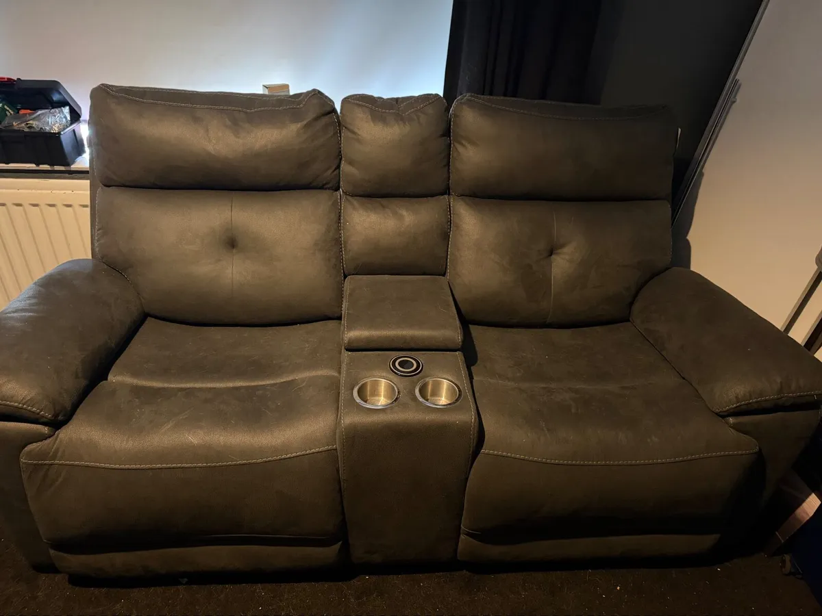 2 seater Recliner sofa - Image 2