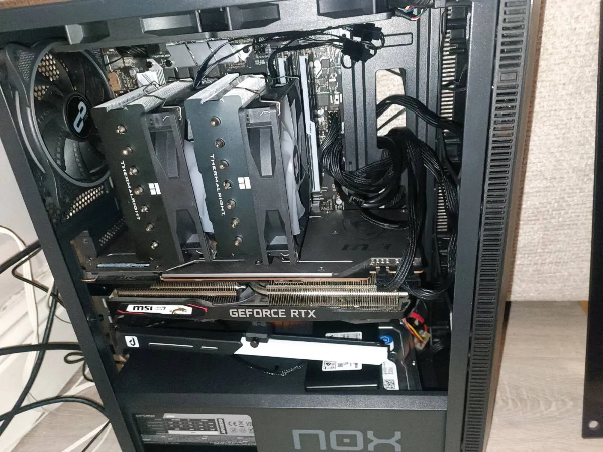 Pc 2x Monitors 5 years warranty 2TB Storage - Image 2