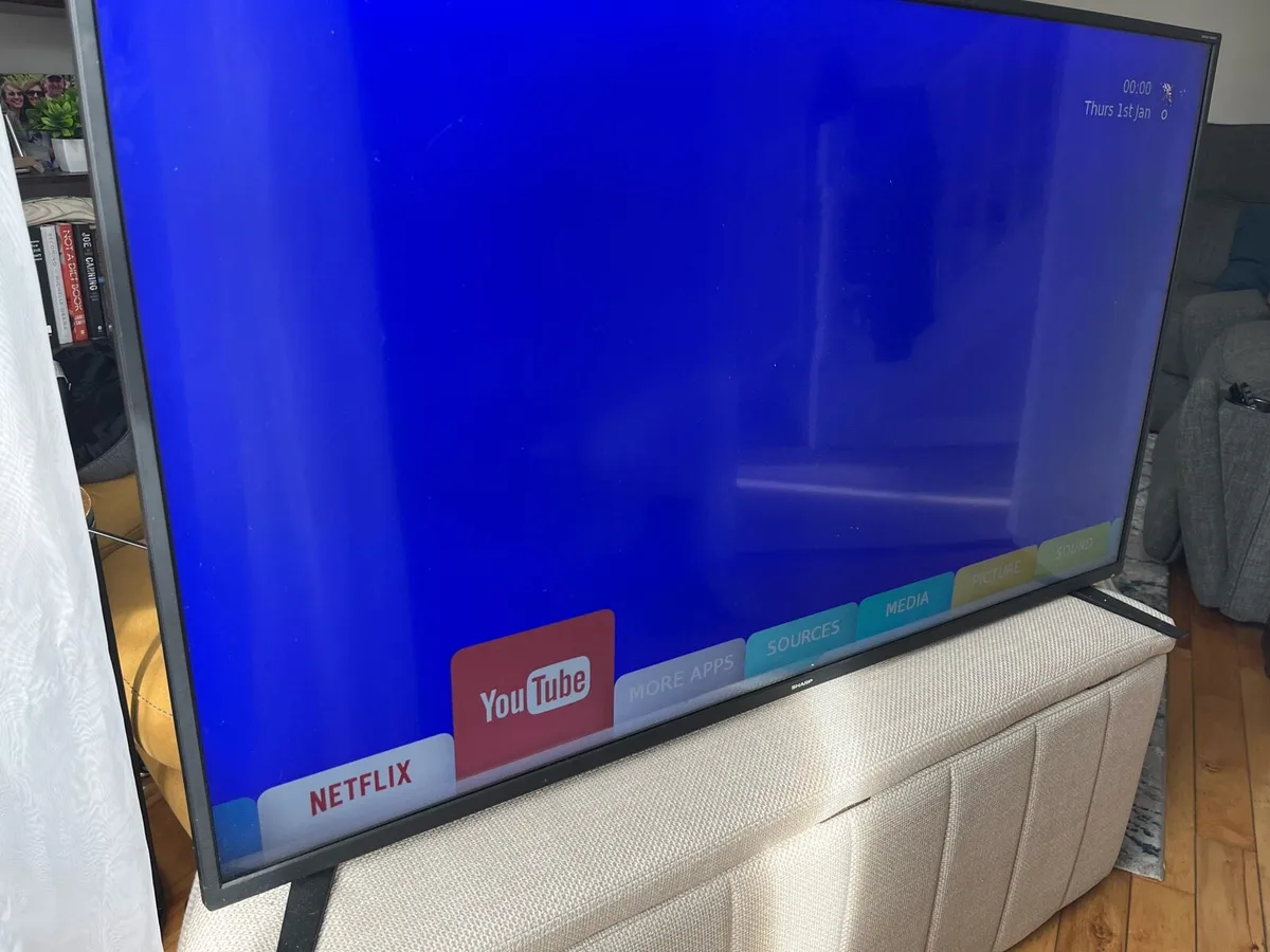 50” TV Sharp Aquos - Image 3