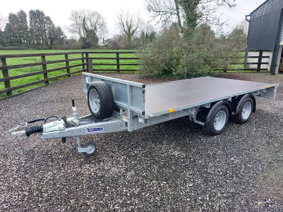 Ivor Williams flatbed trailer - Image 1