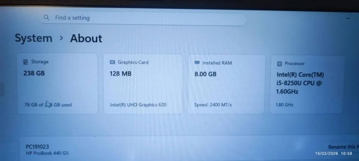 Hp 440 G5 X2 - Image 4