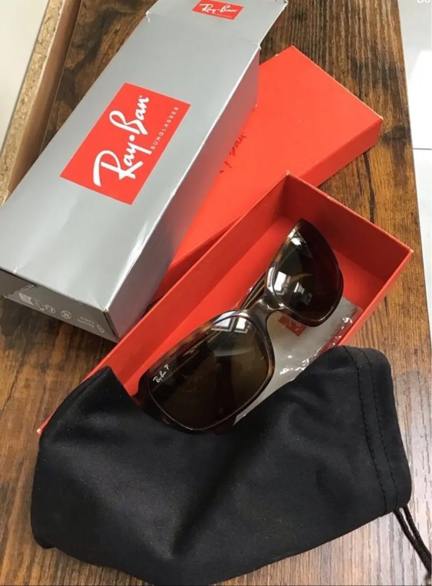 RayBan Polarised Sunglasses - Havana - RB4068 - Image 1