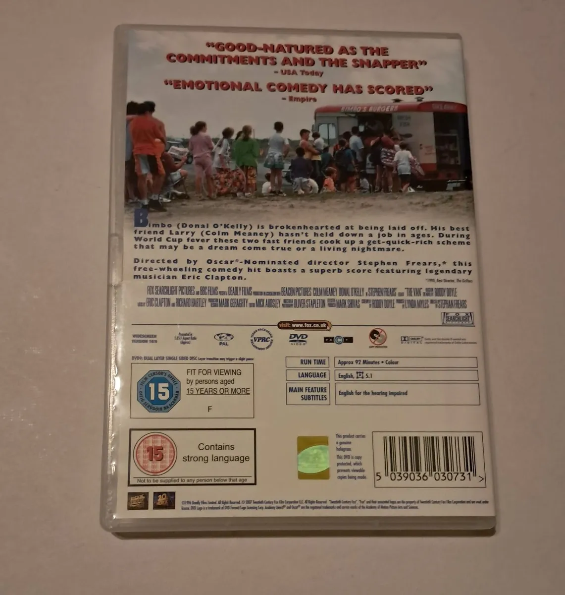 The Van DVD - great condition - Image 2