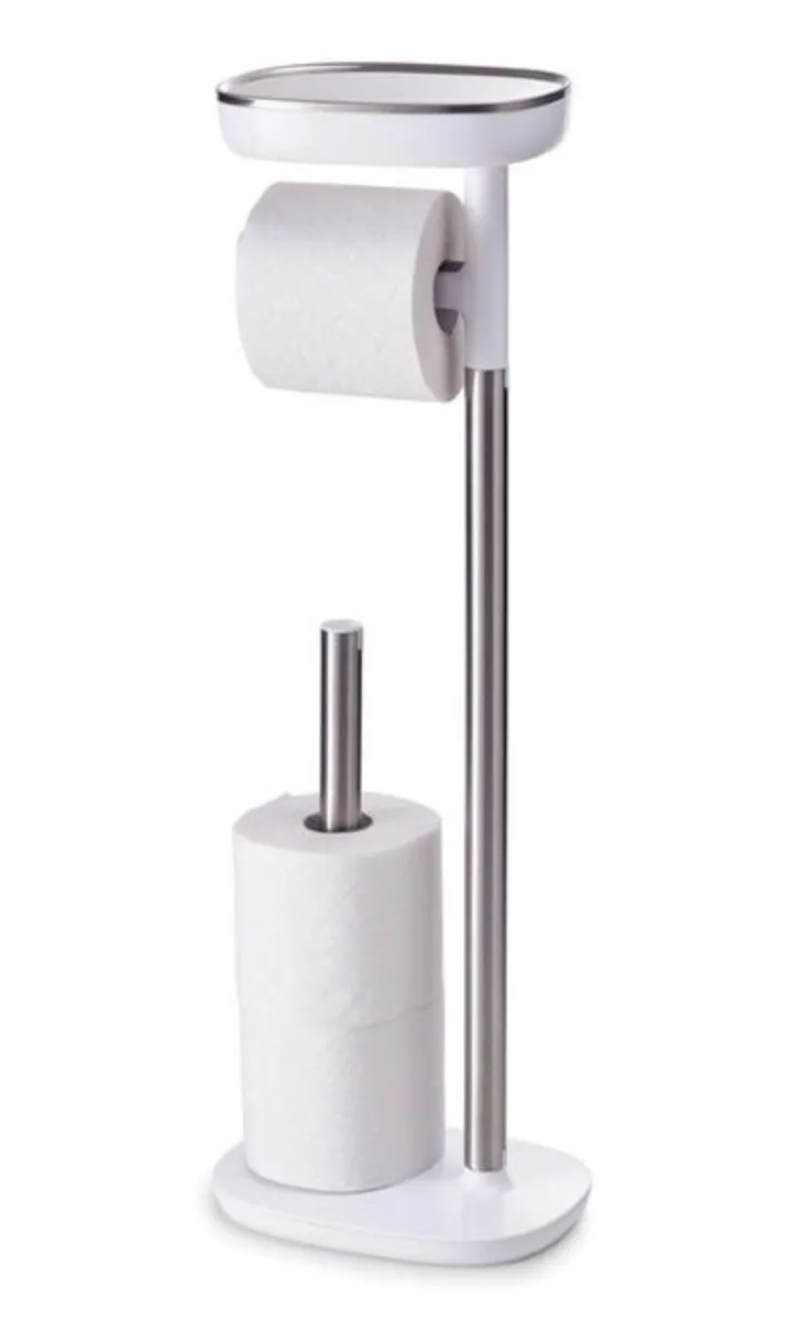 Joseph Joseph Free Standing Toilet Roll Holder - Image 4
