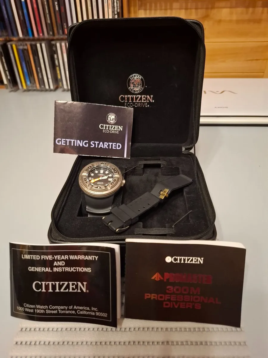 Citizen Bj8040-01e Titanium "ecozilla" Very Rare - Image 4