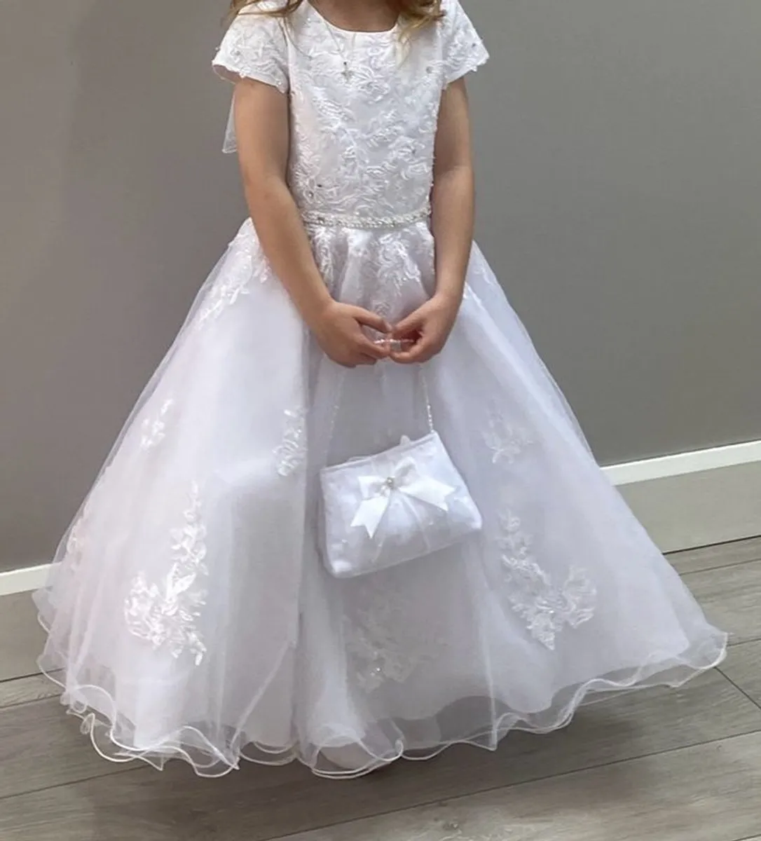 Sweetie Pie Communion Dress Size 7 TL - Image 1