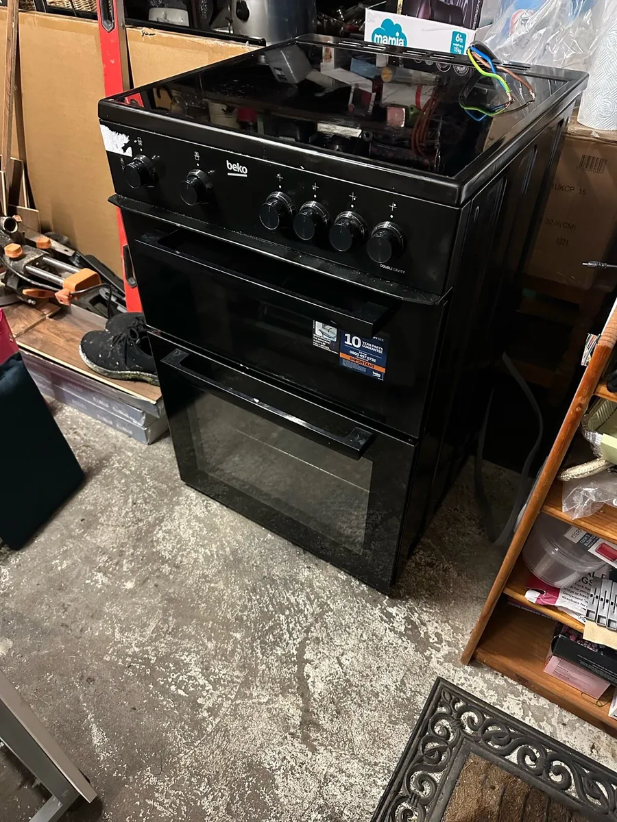 Beko Double Oven Electric Cooker KTC611K - Image 3