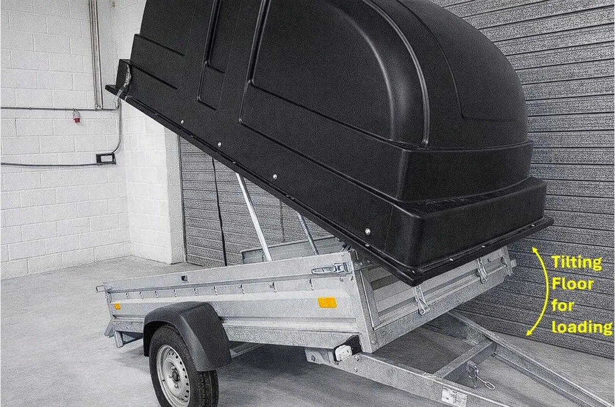 Trailer 8x4 with hard cover - Image 2