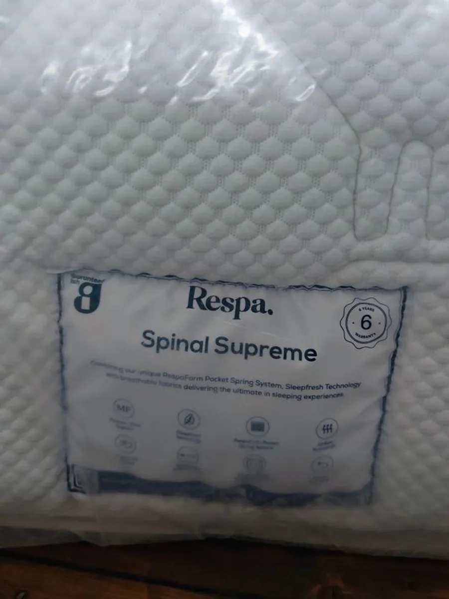 Spinal Supreme mattress Respa King size NEW - Image 1