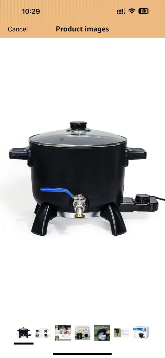 New Wax Melter Julwhisper 6L Brand new - Image 1