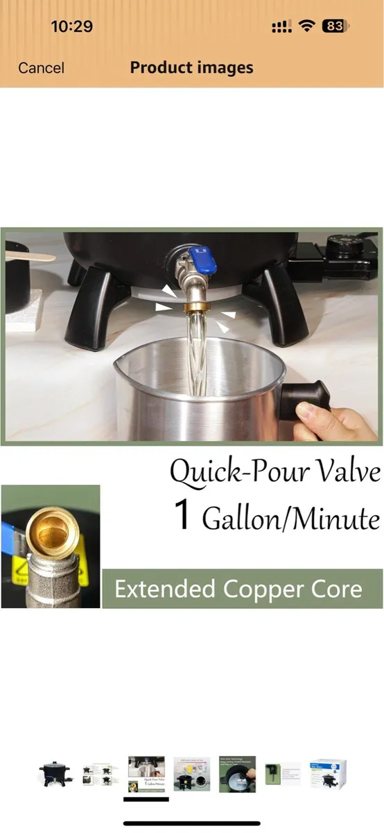 New Wax Melter Julwhisper 6L Brand new - Image 3