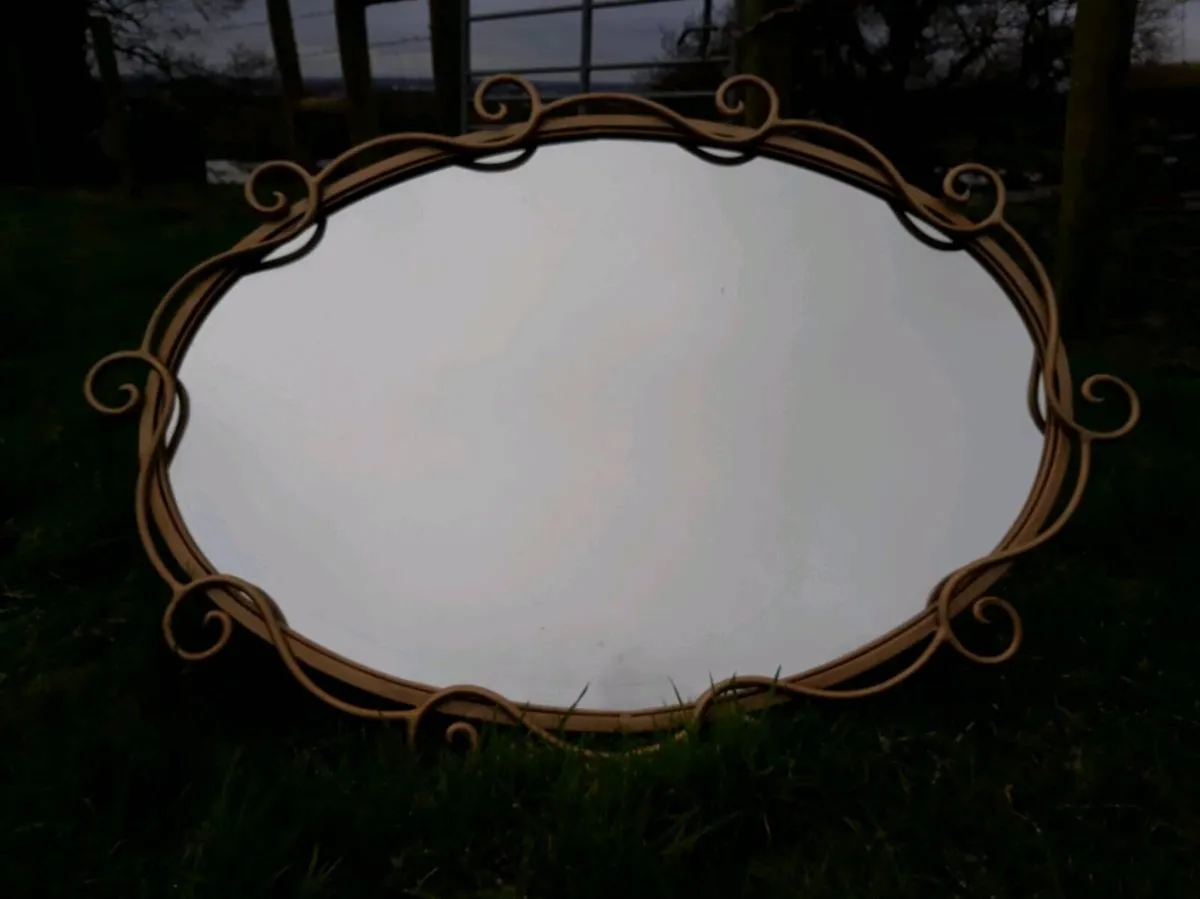 Gold Decorative Mirror - Image 2