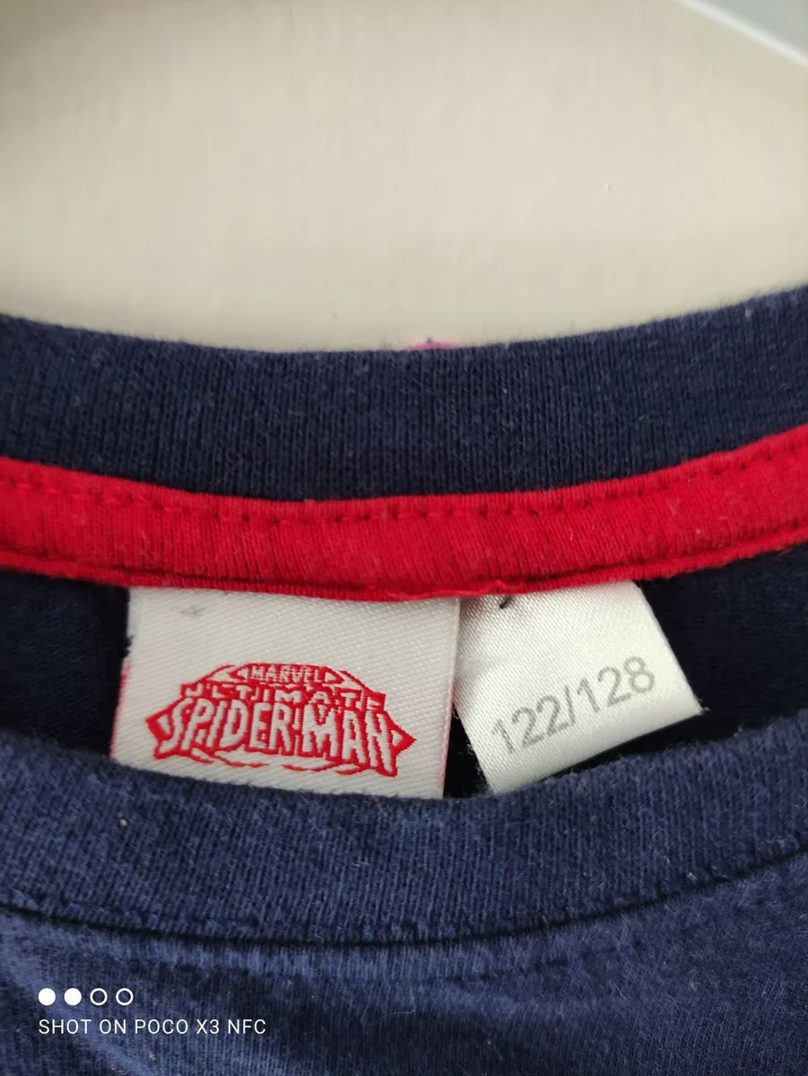 Spider Man top 122/128 cm barely worn - Image 3